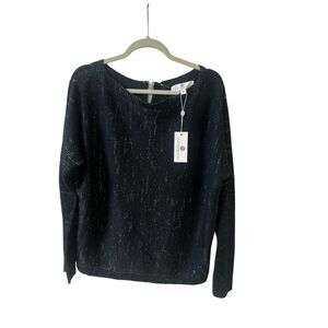 Jean Pierre Paris back zip sparkle sweater XXL NWT